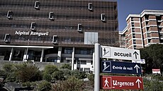Nemocnice Rangueil v Toulouse (4. dubna 2020)