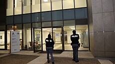 Nemocnice v italském Trevisu, kam p�evezli zran�nou sjezda�ku Lindsey Vonnovou....