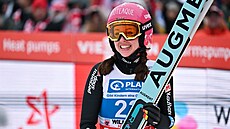 N�mecká skokanka na ly�ích Juliane Seyfarthová (leden 2026)