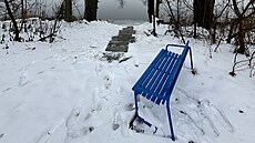 V areálu koupali�t� na Píse�ném ostrov� v Litom��icích je pro otu�ilce nov� k...