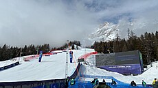 Na startu tréninku sjezdu na Olympijských hrách jsou i t�i �e�ky - Nováková,...