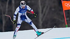 Jan Zabyst�an b�hem oficiálního tréninku mu�� ve sjezdu v Bormiu. (6. února...