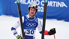Jan Zabyst�an b�hem oficiálního tréninku mu�� ve sjezdu v Bormiu. (6. února...