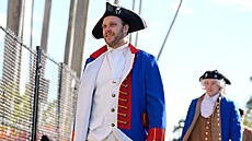 David Pastr�ák i spoluhrá�i z Bostonu p�i�li na zápas pod �irým nebem v...