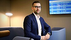 Generální �editel �D Michal Krapinec v nové �D Lounge na pra�ském hlavním...