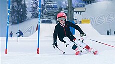 Devatenáctiletý Alex Astridge bude prvním ly�a�em z Dubaje, který se p�edstaví...