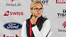 Generální mana�erka �enské hokejové reprezentace Tereza Sadilová
