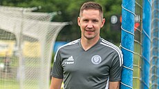 Video analytik zlínských fotbalist� Luká� �elezník.