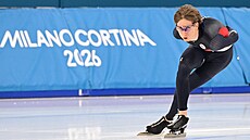 Metod�j Jílek p�i tréninku na olympijských hrách.