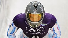 Skeletonista Vladyslav Heraskevy� má na helm� portréty zabitých ukrajinských...