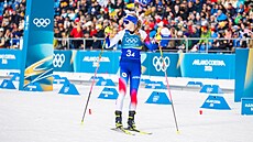 Markéta Davidová za cílem �tafety