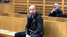 Ob�alovaný Martin Oscar Trump u Obvodního soudu pro Prahu 8 (3. února 2026)