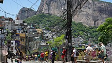 Jedna z favel v Riu de Janeiru (2. února 2025).