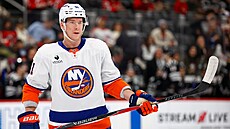 Ond�ej Palát v dresu NY Islanders.