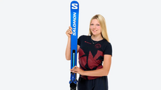 Skikrosa�ka Lucie Krausová.