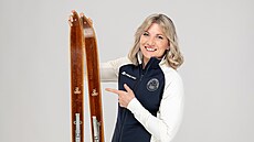 Vlajkono�ka �eského olympijského týmu Lucie Charvátová.