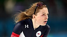 Rychlobrusla�ka Nikola Zdráhalová dokon�ila závod na 1000 metr� na zimních...