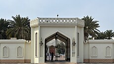 Hotel v ománském Maskatu, kde probíhala jednání mezi zástupci USA a íránskou...