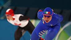 Italská rychlobrusla�ka Francesca Lollobrigidová vyhrála závod na trati 3 000...