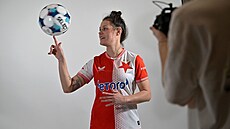 Martina �urnovská, fotbalistka Slavie a s 11 góly nejlep�í st�elkyn� ligy.