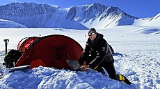 Ostravák Petr Górecki zdolal nejvy��í horu Antarktidy i Ji�ní pól.