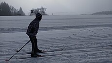 Nejlep�í podmínky, které lákají i nejvíce ly�a��, nabízejí nyní ��árské vrchy....