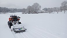 ��árským se povedlo krom� areálu na �ádkov� louce u Pilské nádr�e upravit stopy...