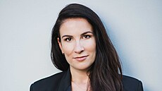 Lucie Bechynková, moderátorka, spisovatelka a spoluautorka úsp�ného podcastu...