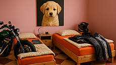 Prezidentské apartmá v Moto Vila Groot (AI)