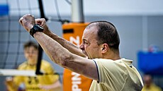 Ústí nad Labem, 7. 2. 2026. Volejbalová extraliga, SK Volejbal Ústí nad Labem -...