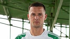 Roman Poto�ný v dresu slovenské fotbalé Skalice.