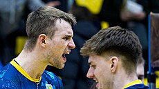 Ústí nad Labem, 7. 2. 2026. Volejbalová extraliga, SK Volejbal Ústí nad Labem -...