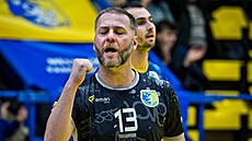 Ústí nad Labem, 7. 2. 2026. Volejbalová extraliga, SK Volejbal Ústí nad Labem -...