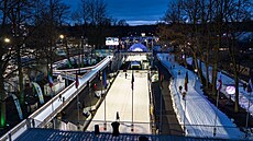 Curlingové h�i�t� na Olympijském festivalu v �eských Bud�jovicích