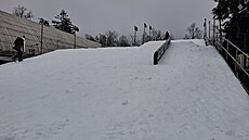 V �eských Bud�jovicích se výstavi�t� prom�ní na olympijský park. (2. února 2026)