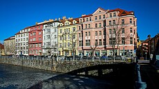 �eskobud�jovické Zátkovo náb�e�í u �eky Mal�e brzy projde celkovou rekonstrukcí...