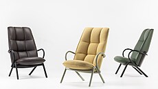 K�eslo Cissy se vyrábí ve variantách s vysokým i nízkým op�radlem a podno�kou.