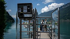 Obec na místo nechala nainstalovat turniket. (2. �ervna 2023)