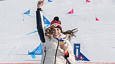 První �eská medaile na ZOH 2026 v Milán� a Cortin� - Zuzana Mad�rová (1. místo...