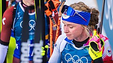 Smí�ená �tafeta v biatlonu, zimní olympijské hry v Milán� (8. února 2026)