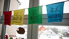 Pohled do prostor �koly v Bohuslavicích na Prost�jovsku, kde nyní panuje...