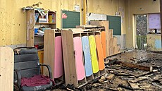 �kolu v západoukrajinské Kolomyji v polovin� ledna siln� poni�il po�ár,...