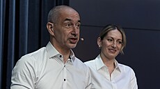 Jiho�eský hejtman Martin Kuba p�edstaví své nové hnutí Na�e �esko. (3. února...