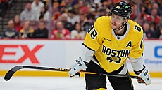 David Pastr�ák v dresu Boston Bruins