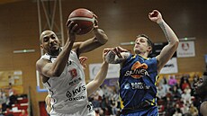 Zde Key z Pardubic dosko�il v souboji s ústeckým Ladislavem Peckou.