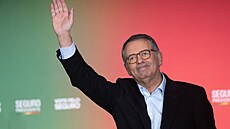 Prezidentský kandidát Antonio Jose Seguro b�hem kampan�. (5. února 2026)