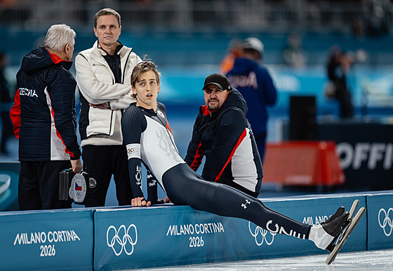 Metod�j Jílek skon�il v závod� na 1 500 metr� na 16. míst� s �asem 1:46.08....