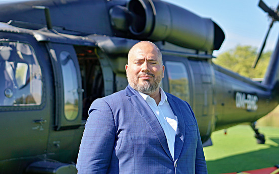 Jonathan Castorena, viceprezident Helicopter Alliance