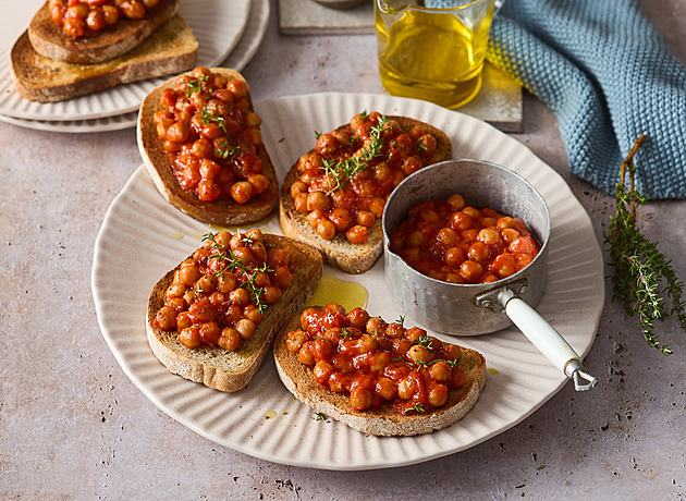 Cizrnové toasty – křupavé topinky plné chuti