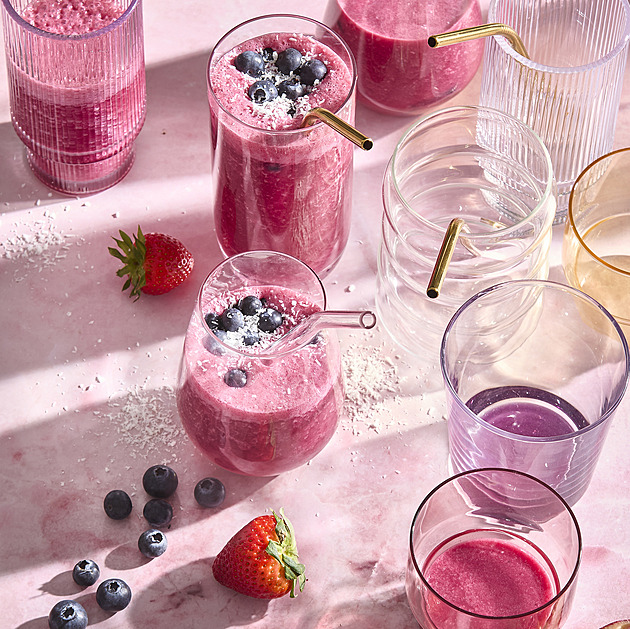 Smoothie z granátového jablka a banánu - vitamínová bomba plná energie